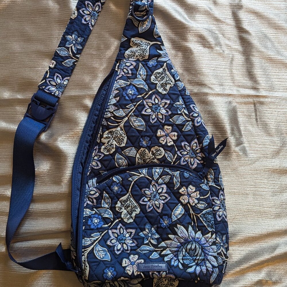 Vera Bradley Essential Sling Backpack in Tropics Tapestry